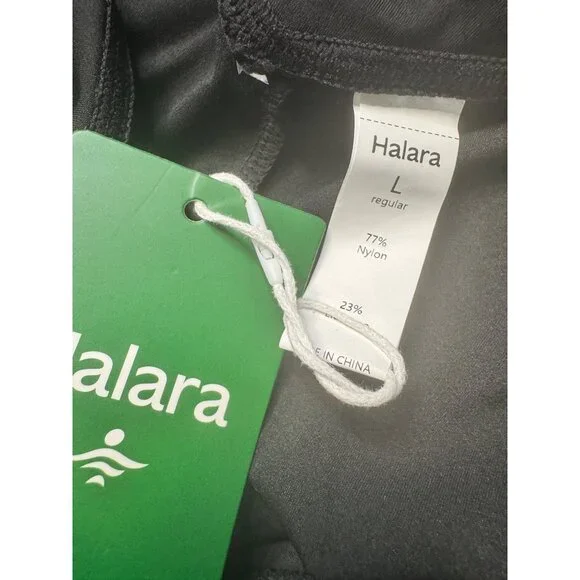 Halara High Waisted Drawstring Casual Jogger Size Large Black Pockets NWT $54 - Picture 6 of 10